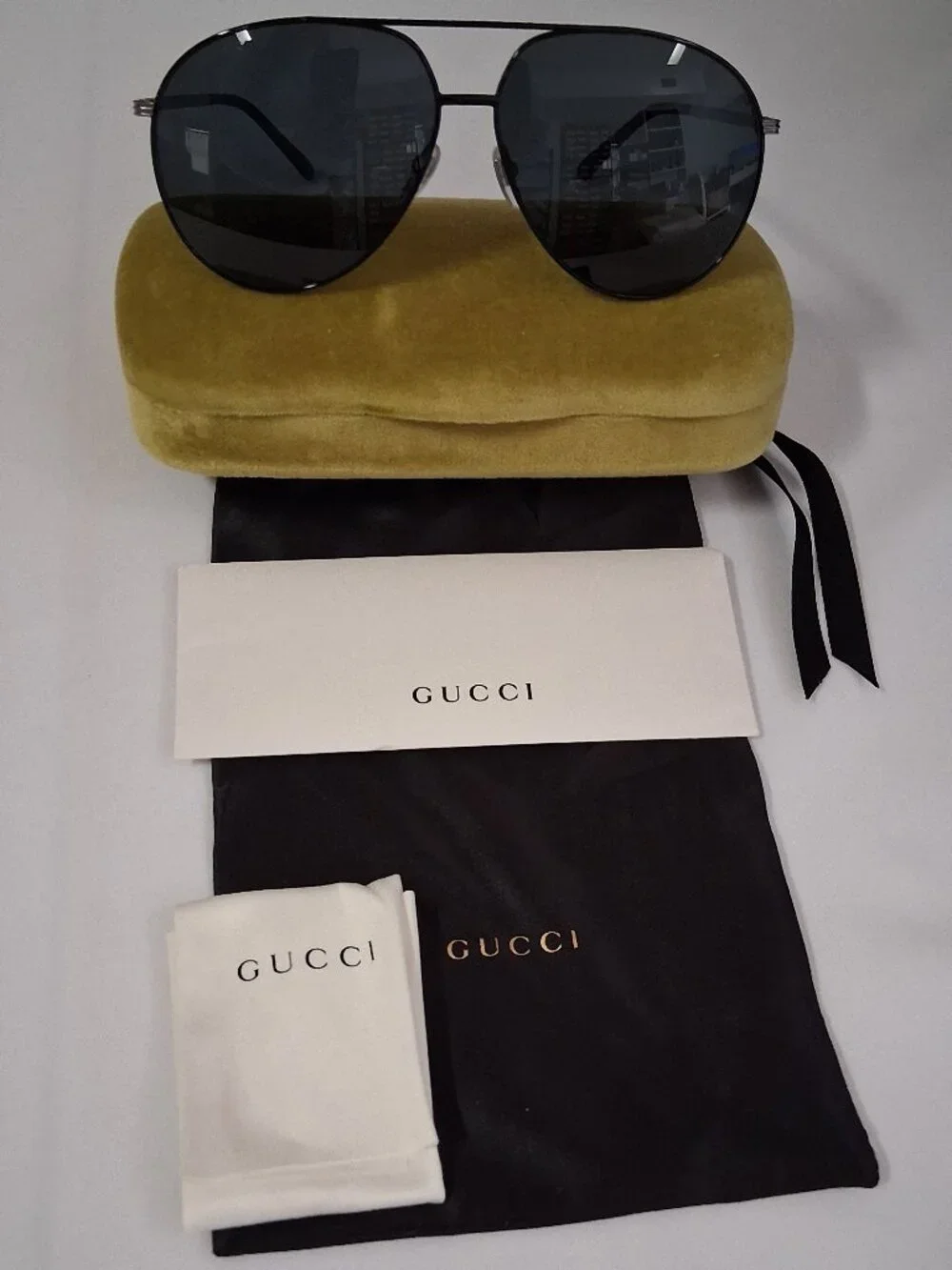 Gucci GG0832S-001 Men’s Sunglasses (64mm) NWOT
